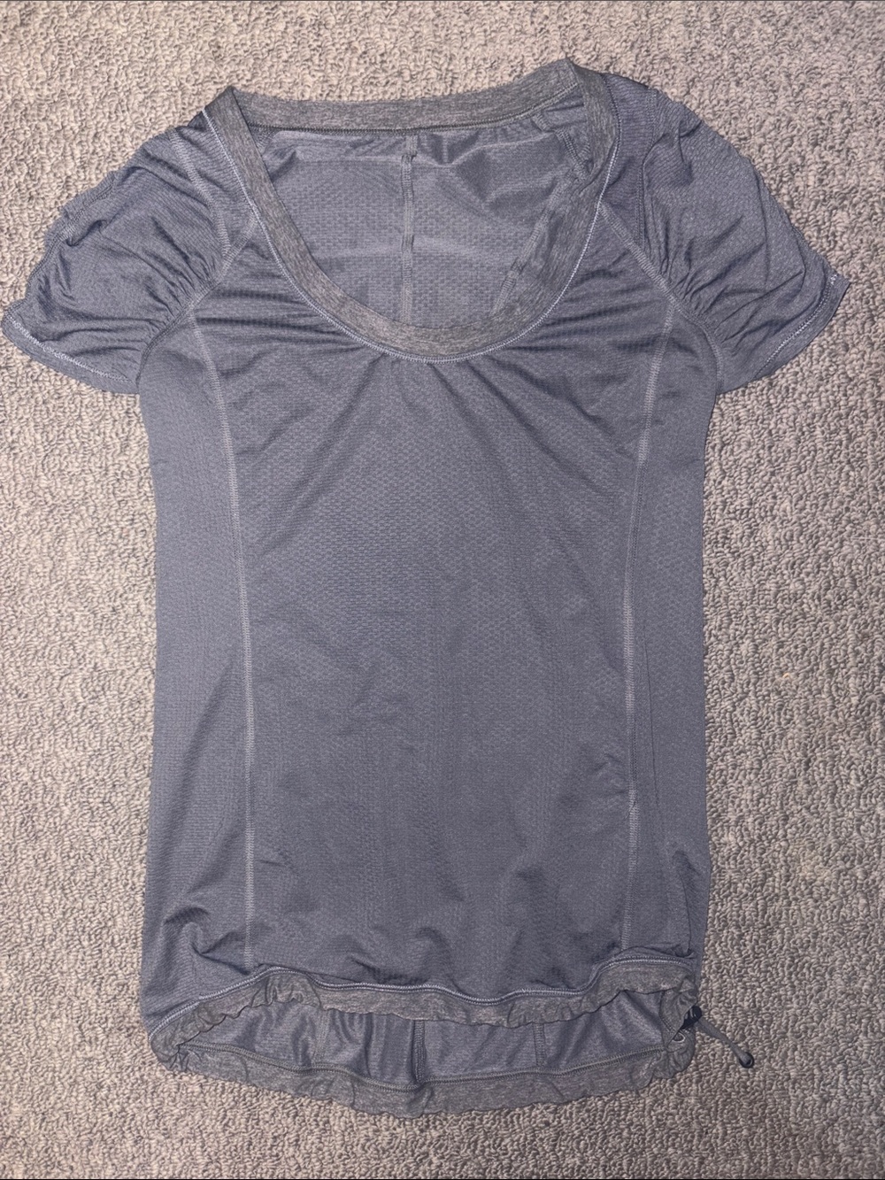 Lululemon Circle Mesh Technical Scoop Neck T Shirt